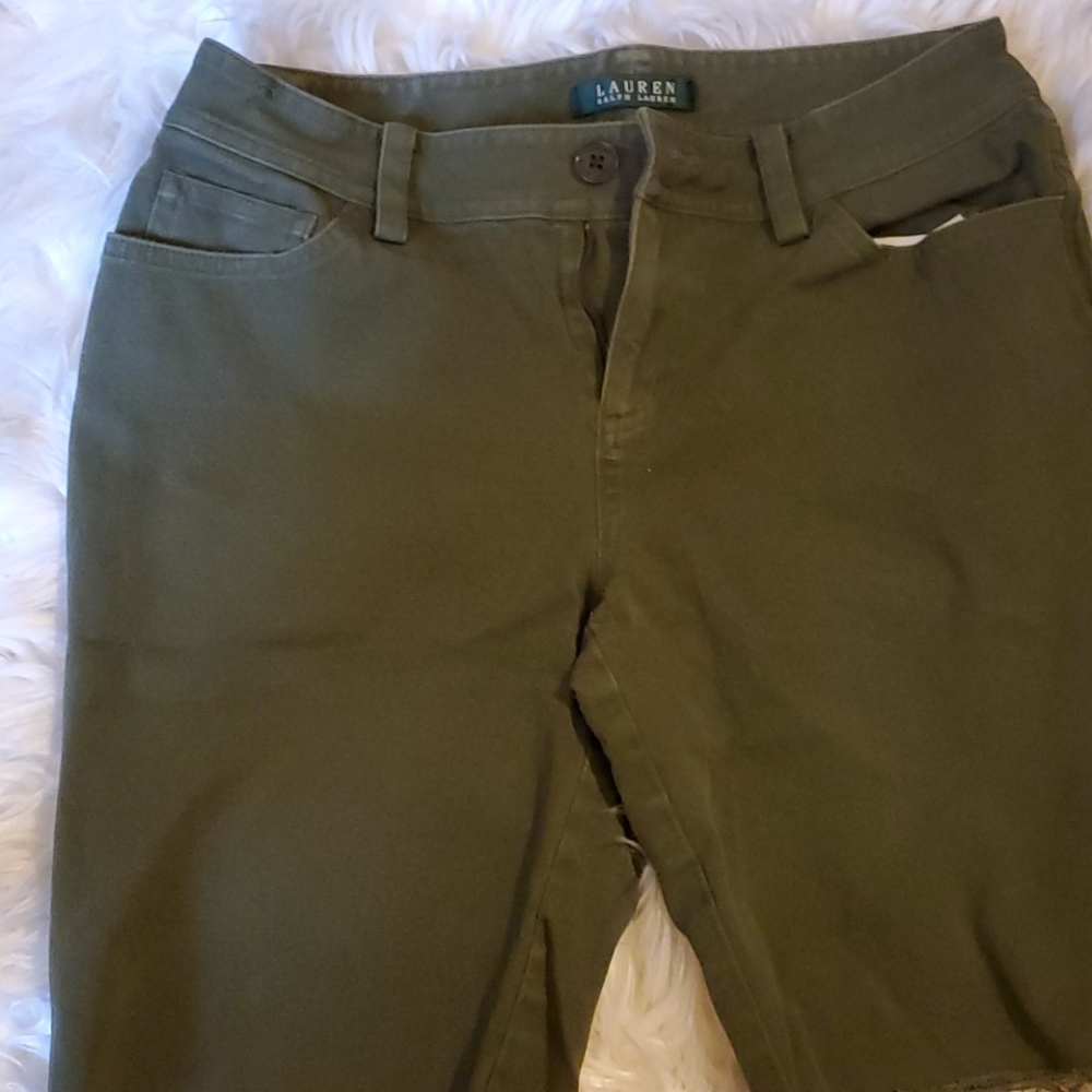 Ralph Lauren Cut Off Jean's